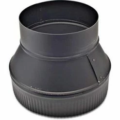 Best Sale 💯 Northwest Metal Products 5 in. x 4 in. 24 ga Galvanized Crimped Duct Reducer 🎁
