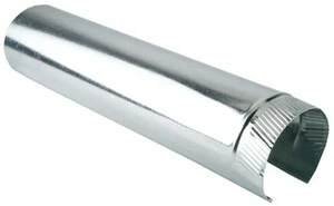 Best Pirce 𧨠Northwest Metal Products 6 in. x 5 ft. 26 ga Galvanized Steel Furnace Pipe π