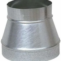 Cheap 👏 Northwest Metal Products 8 in. x 4 in. Galvanized Duct Reducer ⌛